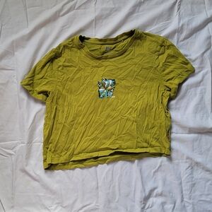 Levi's Mustard Short Sleeve Tee